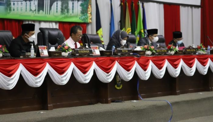 Gubernur Kepri Sampaikan Ranperda Pertanggungjawaban Pelaksanaan APBD TA 2020