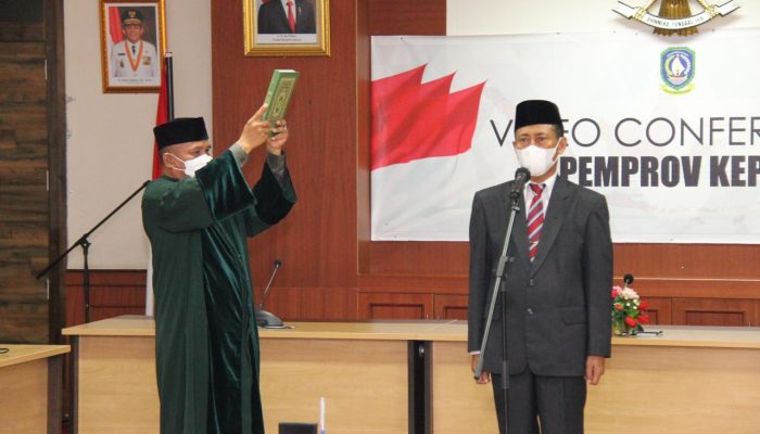 Gubernur Ansar Lantik Lamidi Sebagai Pj Sekdaprov Kepri