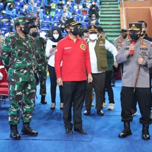 Polri Bersama Mahasiswa Bersinergi Tanggulangi Pandemi Covid-19