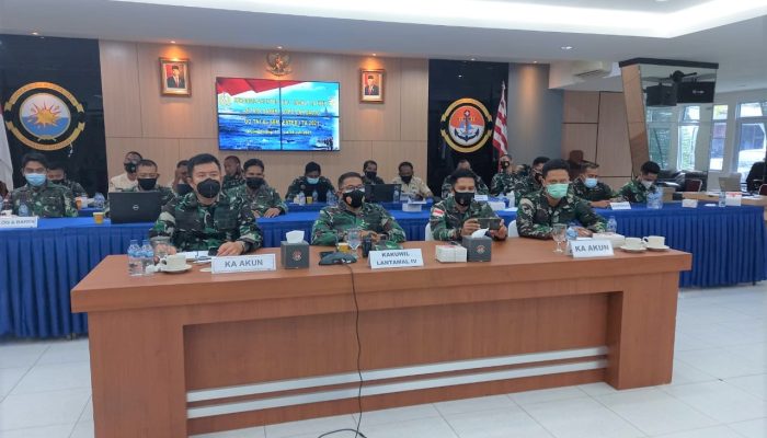Rekonsiliasi Tingkat Satker UO TNI AL Semester I TA 2021 Ditutup Kadiskual