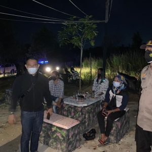 Lebih Baik “Stay At Home”, Himbauan Polsek Bintan Timur Saat Ops Yustisi Di Kijang