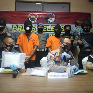 Polres Bintan Berhasil Mengejar Pemilik 2 Kilo Sabu Hingga Ke Sumbawa