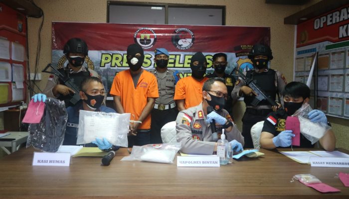 Polres Bintan Berhasil Mengejar Pemilik 2 Kilo Sabu Hingga Ke Sumbawa
