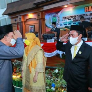Novaliandri Fathir Dan Oktavio Bintana Dilantik Sebagai PAW Pimpinan Dan Anggota DPRD Tanjungpinang Sisa Jabatan 2019-2024