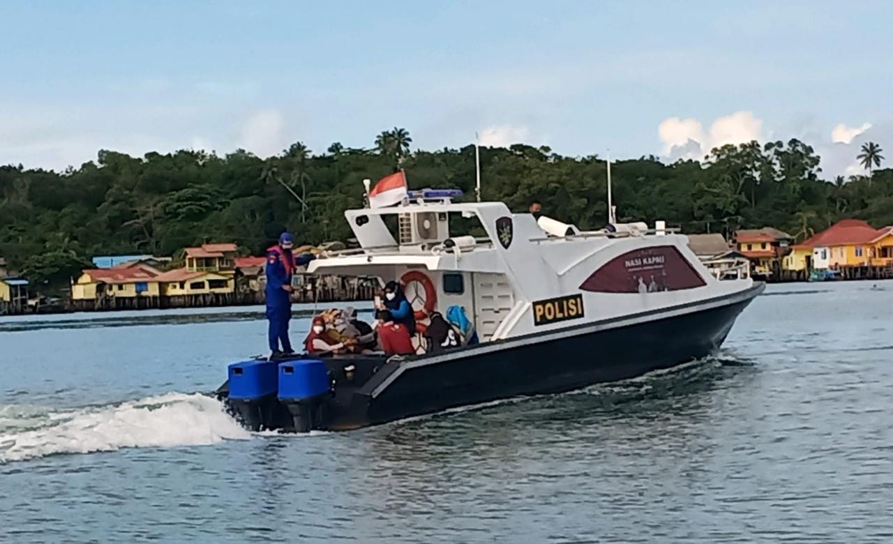 Vaksinasi Jangkau Pulau Polres Tanjungpinang Di Penyengat