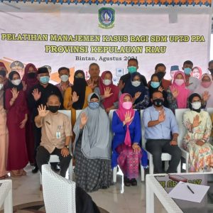 Berikan Pelayanan Optimal Bagi Klien, SDM UPTD PPA Kepri Dibekali Pelatihan Manajemen Kasus