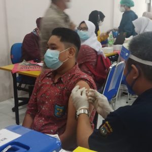 461 Warga Tanjungpinang Ikuti Vaksinasi Merdeka Di SMAN 2