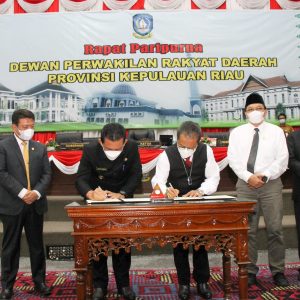DPRD Kepri Setujui Ranperda RPJMD Provinsi Kepri Tahun 2021-2026 