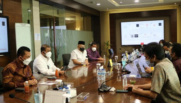 Gesa Pembangunan Infrastruktur Kepri, Gubernur Datangi PT. SMI
