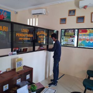 Pandemi Covid-19, Polres Bintan Tetap Melayani Pembuatan SKCK