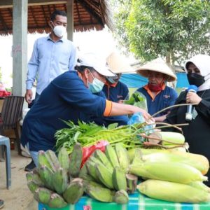 Walikota Dan OPD Borong Produk Lokal Di Gerai Pangan