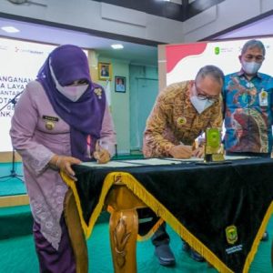 Rahma Tandatangani MoU Dengan Bank Riau Kepri Gunakan Jasa Layanan Perbankan