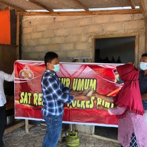 Polres Bintan Dan Polsek Gunung Kijang Buka Dapur Umum