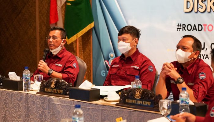 Gubernur Ansar dan Menteri ATR/BPN Hadiri Rakor GTRA Terintegrasi Provinsi Kepri