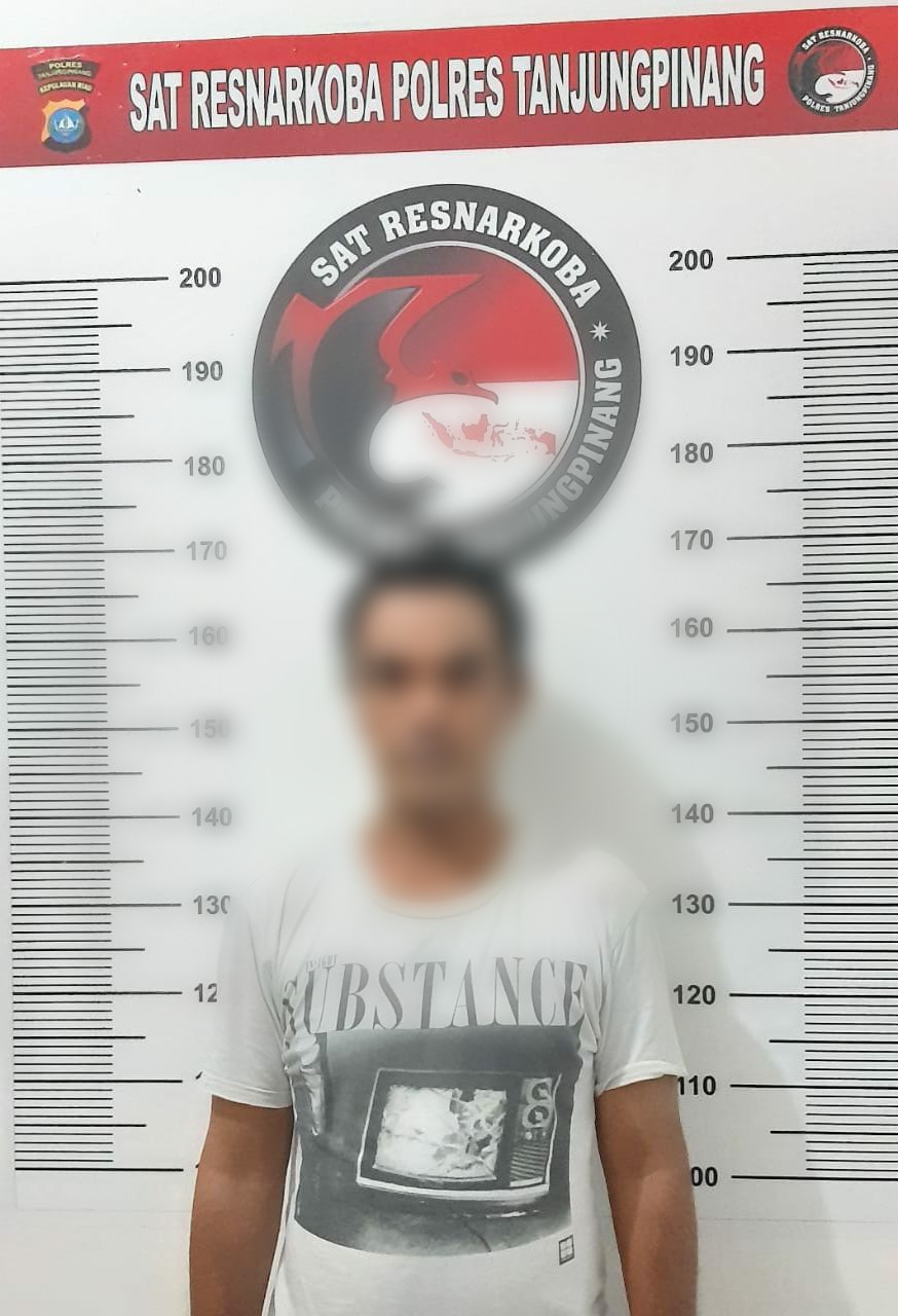 Polres Tanjungpinang Amankan 0,53 Gram Sabu