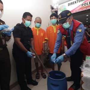 Polda Kepri Musnahkan Putaw Dan Sabu Dari 7 Tersangka