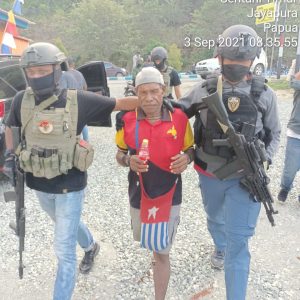 Satgas Nemangkawi Tangkap KKB Gigen Telenggeng Sita 3 Pucuk Senpi
