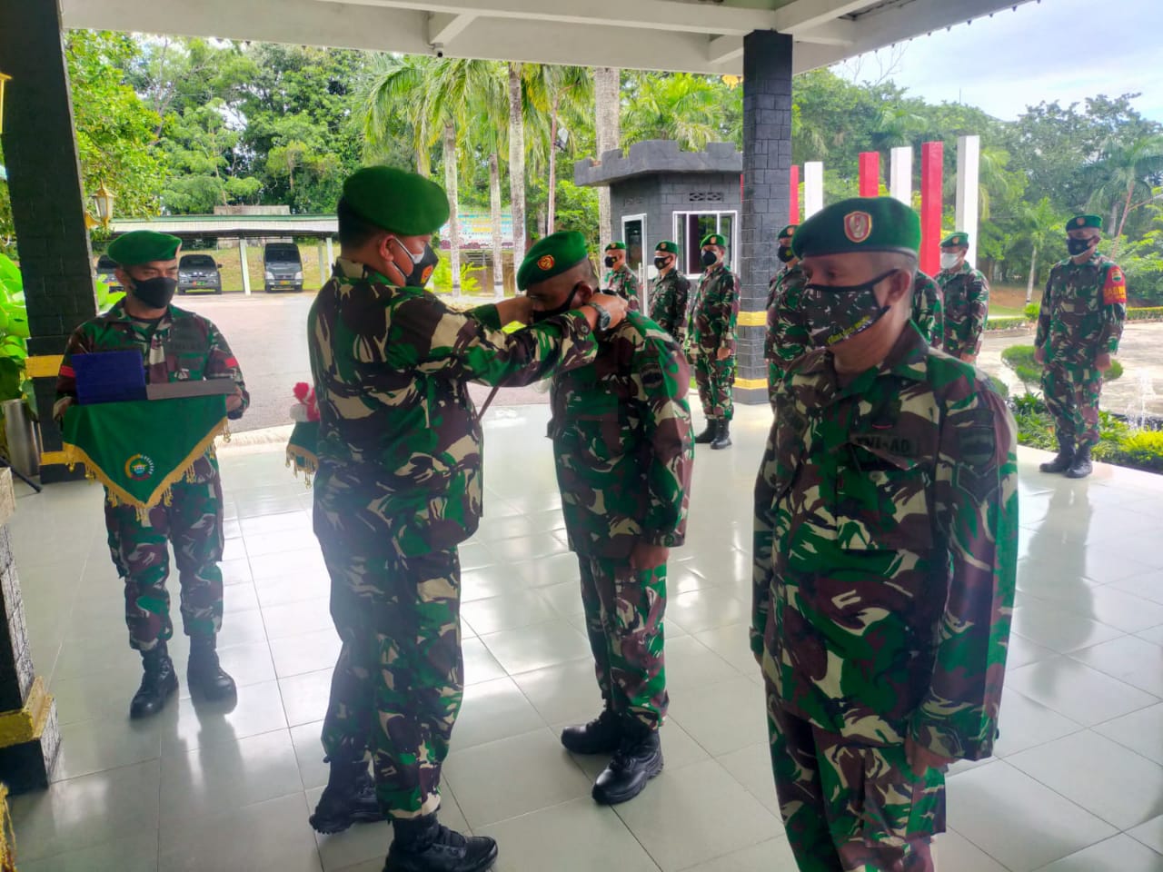 Purna Tugas Prajurit Kodim 0315/Bintan, Dandim 0315/Bintan : Terima Kasih Atas Dedikasinya Selama Mengabdi Untuk Bangsa dan Negara
