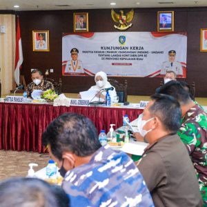 Pansus DPR RI Bahas RUU Landas Kontinen Di Kepri, Wagub Marlin : Berharap Masukan Kepri Diakomodir