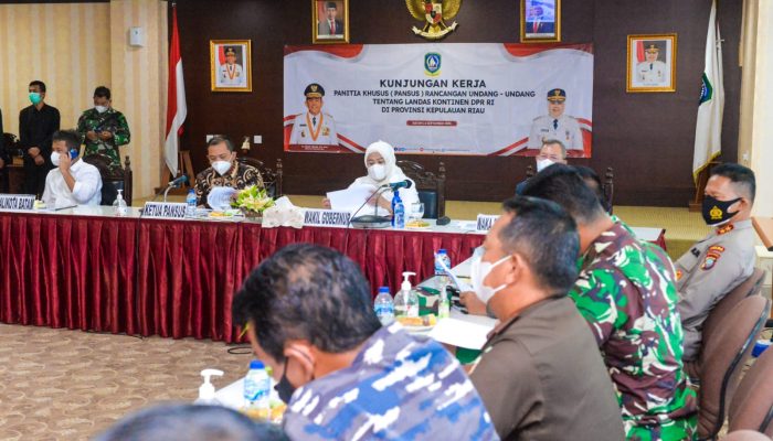 Pansus DPR RI Bahas RUU Landas Kontinen Di Kepri, Wagub Marlin : Berharap Masukan Kepri Diakomodir