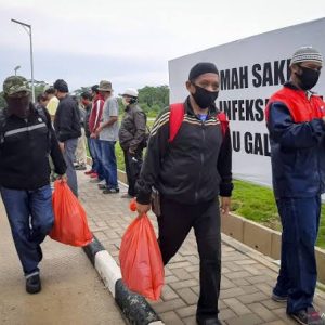 Danrem 033 WP Pantau Perkembangan RSKI Galang, 358 Pasien Covid-19 Jalani Perawatan