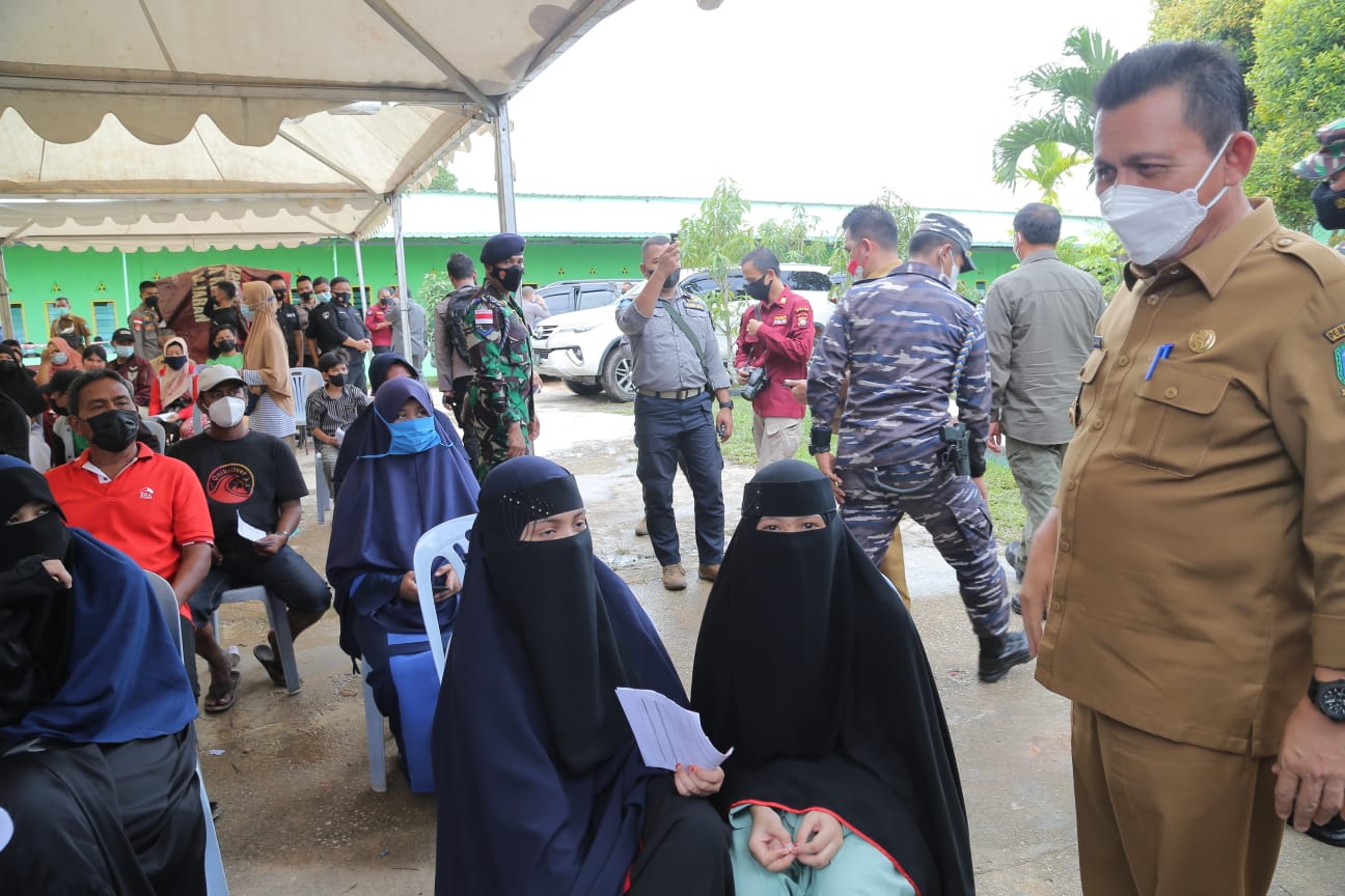 Capaian Vaksinasi Kepri Melebihi Target Nasional