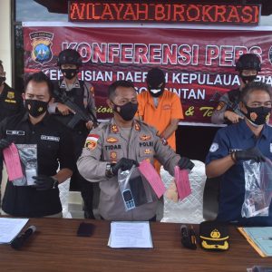 Residivis Narkoba Kembali Diringkus Satnarkoba Polres Bintan Bawa Sabu Dan Ganja