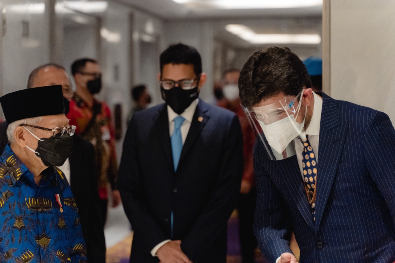 Sandiaga Uno Pimpin Minister Talk di Global Tourism Forum 2021