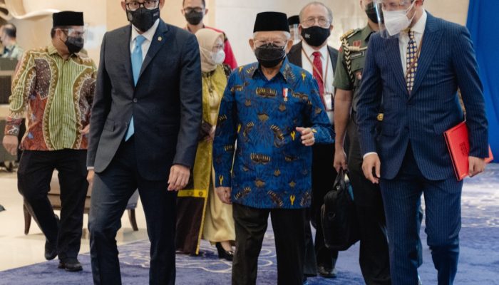 GTF 2021 Resmi Dibuka, Wapres Ma’ruf Amin : Pentingnya Pariwisata Halal Global