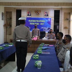 Jelang Operasi Patuh Seligi 2021, Polres Bintan Gelar Lat Pra Ops