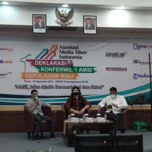 AMSI Wilayah Kepri Dibentuk, Ketum AMSI : Segera Susun Pengurus Dan Program