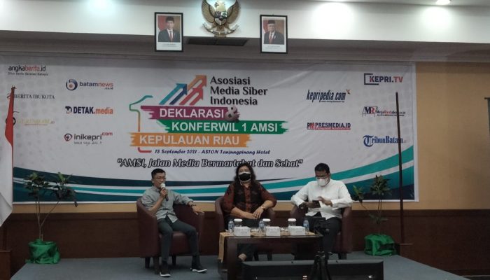 AMSI Wilayah Kepri Dibentuk, Ketum AMSI : Segera Susun Pengurus Dan Program