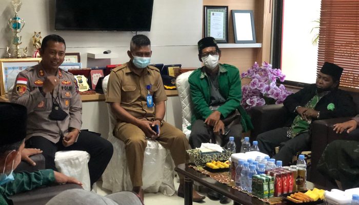 Hindarkan Paham Radikalisme, Kapolres Bintan Silaturahmi Bersama NU Dan GP Ansor
