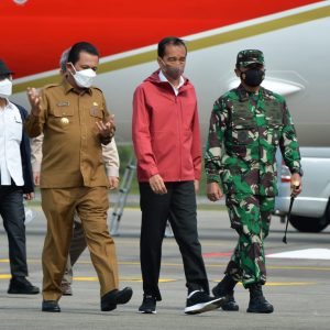 Presiden RI Tiba Di Batam, Tanam Mangrove Dan Pelepasliaran Burung Elang