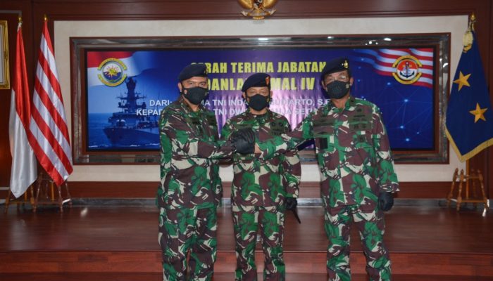 Dwika Tjahja Setiawan Resmi Jabat Danlantamal IV Tanjungpinang
