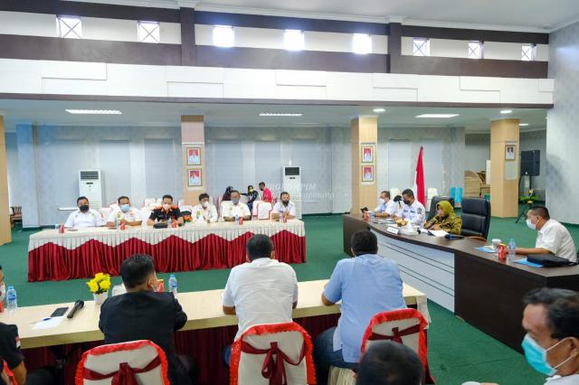 Terima Kunjungan KONI Tanjungpinang, Rahma : Ciptakan Atlet Berprestasi