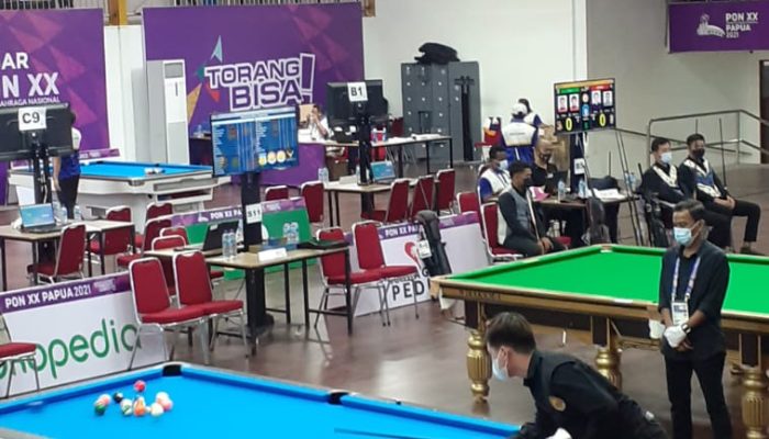 Tambah 1 Perunggu Dari Biliar, Sementara Kepri Peringkat 29 PON XX Di Papua