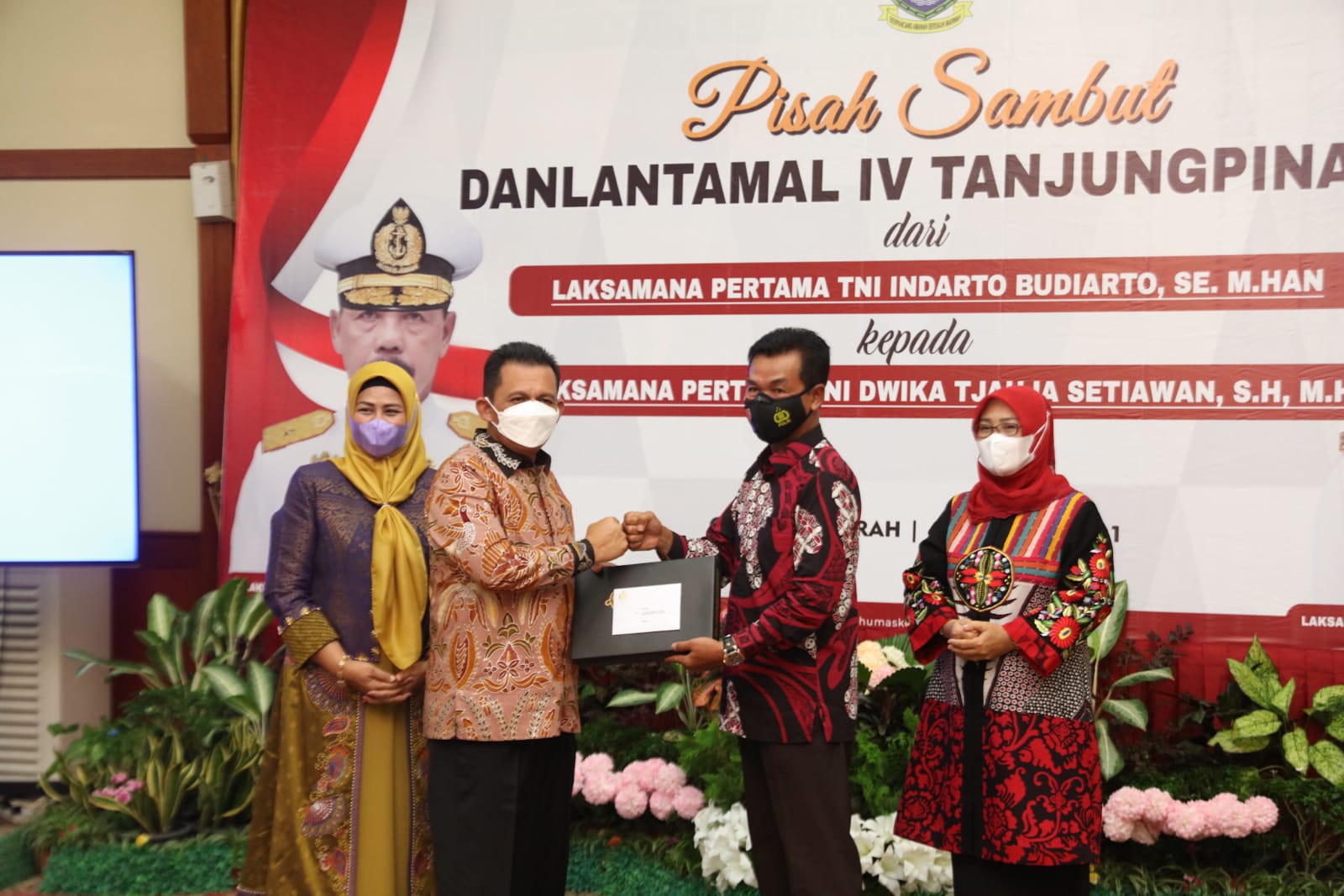 Dwika Tjahya Setiawan Jabat Danlantamal IV Tanjungpinang Gantikan Indarto Budiarto