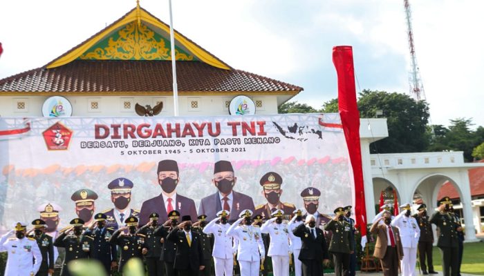 HUT TNI Ke-76, Gubernur Ansar: Jadilah TNI yang Dicintai dan Mencintai Rakyat