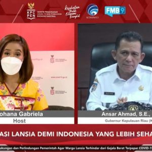 Tampil Live di CNN, Gubernur Paparkan Strategi Menggesa Vaksinasi Bagi Lansia di Kepri