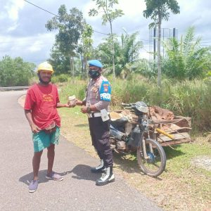 Polsek Gunung Kijang Masih Galakkan Dapur Umum