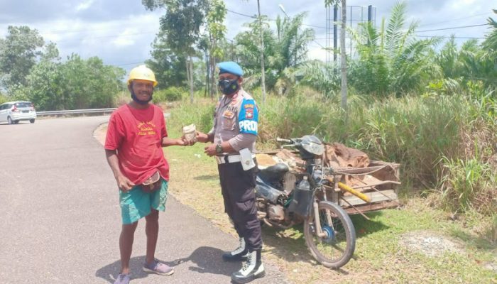 Polsek Gunung Kijang Masih Galakkan Dapur Umum