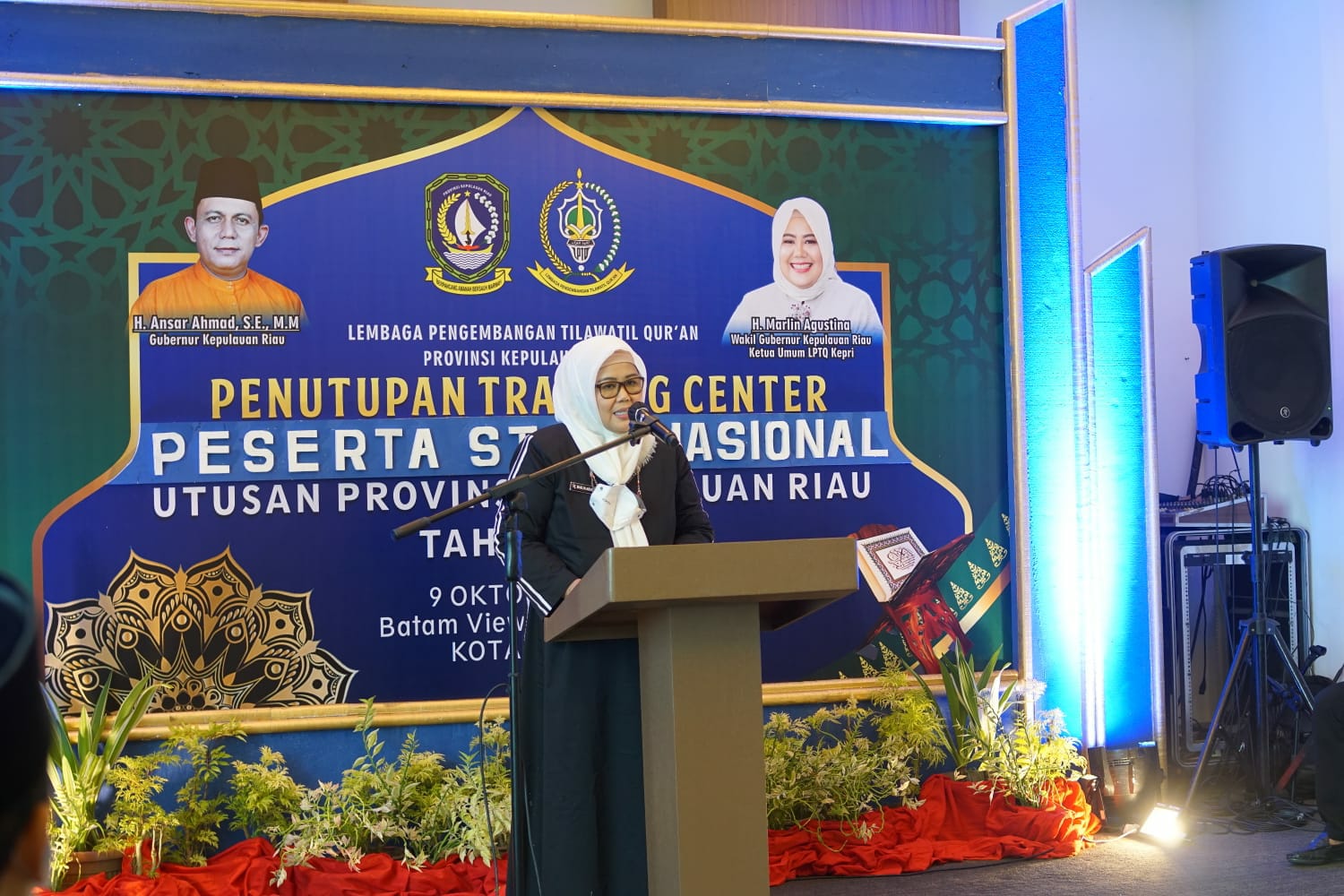 Pemusatan Pelatihan Ditutup, Kafilah Kepri Siap Ikuti STQ Di Maluku Utara