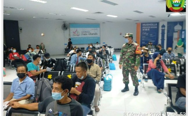 204 PMI Dari Singapura Dan Malaysia Tiba Di Batam, 1 PMI Terpapar Covid-19