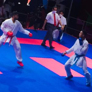 Skor Pertandingan 1:1, Karateka Kepri Dikalahkan Karateka Sulawesi Tengah