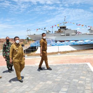 Gubernur Kepri Chek Persiapan Penyambutan Panglima TNI Di Dompak 
