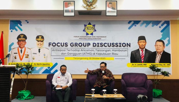 FKDM Kepri Bahas Trik Kewaspadaan Dini di Era Digital