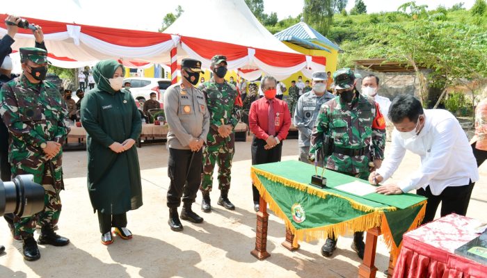 Penutupan TMMD di Pulau Setokok, Wagub Kepri Apresiasi TNI Bantu Rakyat