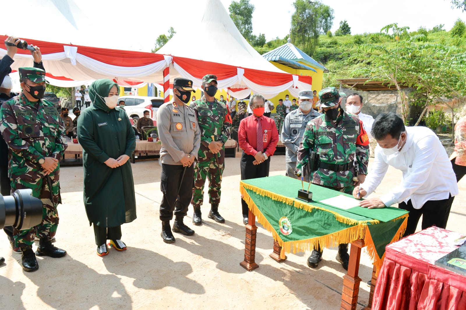 Penutupan TMMD di Pulau Setokok, Wagub Kepri Apresiasi TNI Bantu Rakyat