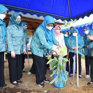 TP-PKK Kepri Peringati World Food Day Dengan Panen Bersama